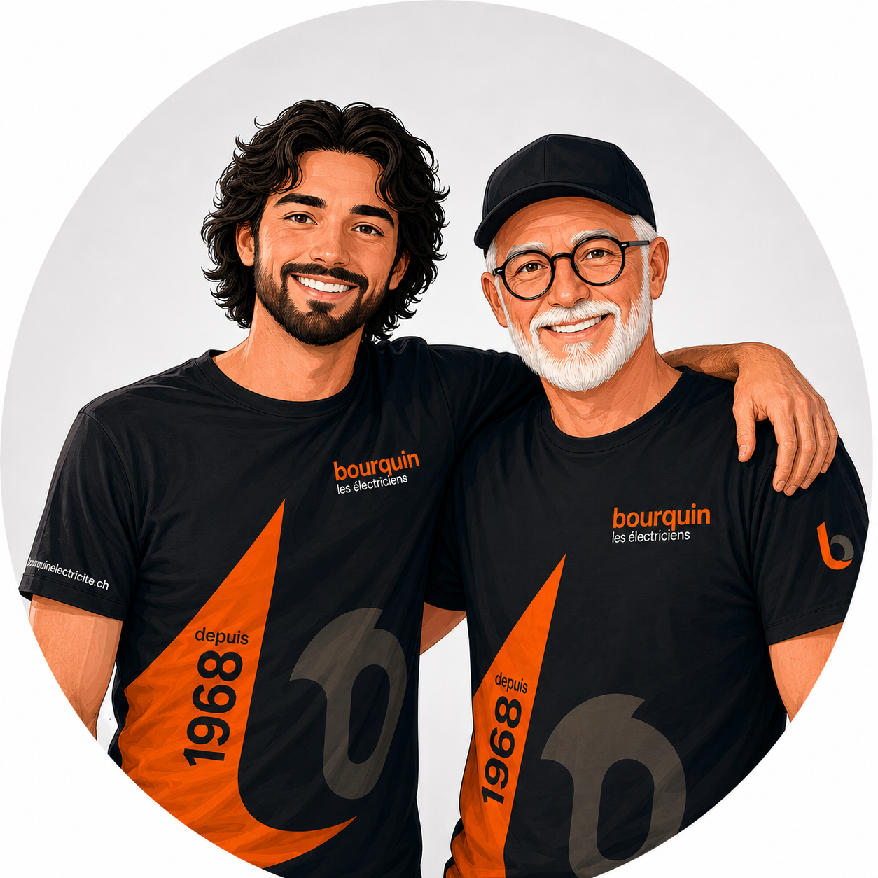Jean-Yves et Jean-Paul Bourquin